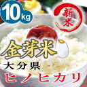 金芽米 大分県ヒノヒカリ10kg全国の隠れた逸品を厳選栄養をたっぷり残した金芽米（無洗米）大分県の『ヒノヒカリ』を使用米 10kg 送料無料 24年産西日本・九州の米