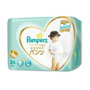パンパース はじめての肌へのいちばん パンツ Lサイズ 34枚 おむつ 紙おむつ