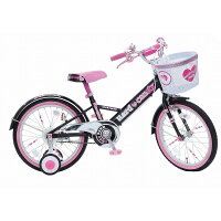 18インチ子供用自転車ハードキャンディージュエリーブラック【女の子向け】