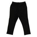 ベビーザらス限定 キッザらス QPANTS Qパンツ ストレッチミニ裏毛 クロ無地(ブラック×90cm)