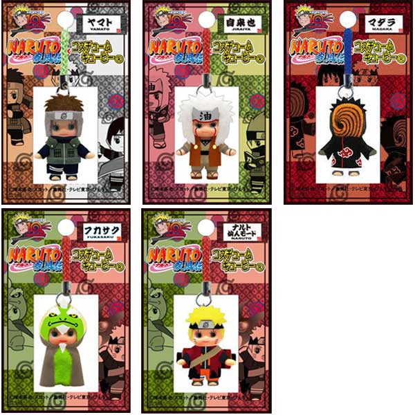 ナルト コスチュームキューピー まとめ 無し「NARUTO-ナルト-疾風伝×コスチュームキューピー」(ご当地