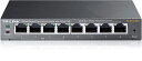 4ポート PoEスイッチングハブ 合計8 ポート ギガビット イージースマート スイッチ TP-Link TL-SG108PE