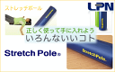 ◎在庫アリ!即日発送!ポールに横になって乗るだけで背骨のストレッチ!ストレッチポールLPN社 ストレッチポールEX