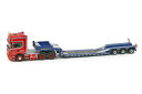【予約】2017年発売予定Give Carsten Hansen Scaniaスカニア R4 Topline 6x4 - Goldhofer 3軸 底床 トラックトレーラー/IMC 建設機械模型 工事車両 1/50 ミニチュア