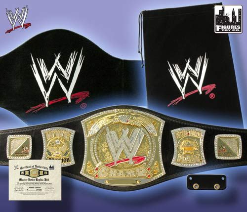 WWE マスターシリーズ Spinning Heavyweight オフィシャル チャンピオンベルト レプリカ 限定500個