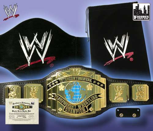 WWE マスターシリーズ Classic Intercontinental オフィシャル チャンピオンベルト レプリカ 限定500個