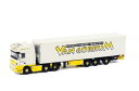 Van Gorkum Waddinxveen DAF XF 105 Super Space Cab リーファートレーラー Thermoking 3軸 /WSIダブリューエスアイ 1/50 9894