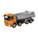 メルセデスベンツアクトロス 8X4 ハーフパイプ トラック ダンプ /NZG 1/50 建設機械模型
