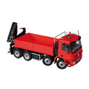【予約】2014年発売予定メルセデスベンツアクトロス 8X4PLATFORM WITH CRANE トラック クレーン red /NZG 1/50 建設機械模型 ミニカー