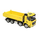 【予約】メルセデスベンツアクトロス 8x4 Meiller tripper yellowダンプ /NZG 建設機械模型 工事車両 1/50 ミニチュア