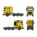 【予約】MB Actrosメルセデスベンツアクトロス Big Space SLT “yellow RAL 1007” トラック トラクタヘッド /NZG 建設機械模型 工事車両 1/50 ミニチュア