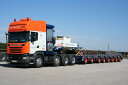 【予約】2017年5-7月以降発売予定Universal Transporte Scaniaスカニア Topline 8x4 with Nooteboom Multi PX 2+6 トレーラー Teknoテクノ 建設機械模型 工事車両 1/50 ミニチュア