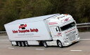 【予約】2017年5-7月以降発売予定Schers Transporten DAF Euro 6 XF Super Space Cab リーファートレーラー Teknoテクノ 建設機械模型 工事車両 1/50 ミニチュア