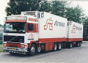 【予約】2017年6-8月以降発売予定Straver Volvo F12 6x2 riged Truck リーファートレーラー Teknoテクノ 建設機械模型 工事車両 1/50 ミニチュア