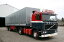 【予約】2017年5-7月以降発売予定Mul Transport Volvo F10 4x2 with カーテンサイダー セミトレーラー Teknoテクノ 建設機械模型 工事車両 1/50 ミニチュア