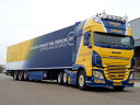 【予約】2017年10-12月以降発売予定Iterson, Dinant van DAF Euro 6 XF Super Space Cab リーファートレーラー Teknoテクノ 建設機械模型 工事車両 1/50 ミニチュア
