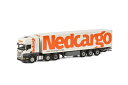 Nedcargo SCANIAスカニア R Streamline Topline Box Trailerトレーラー 3軸トラック /WSI 建設機械模型 工事車両 1/50 ミニチュア