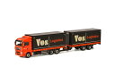 【予約】4-6月以降発売予定Vos Logistics MAN TGX XLX Combi トラック /WSI 建設機械模型 工事車両 1/50 ミニチュア