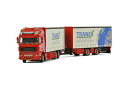 Tranex DAF XF 105 Super Space Cab Combiトラック /WSI 建設機械模型 工事車両 1/50 ミニチュア