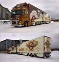 【予約】2017年4-6月以降発売予定Ristimaa Apache Volvoボルボ FH4 Globetrotter Combiトラック /WSI 建設機械模型 工事車両 1/50 ミニチュア