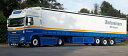 【予約】4-6月以降発売予定Anthonissen DAF CF Space Cab Schuifzeiltrailerトラック 建設機械模型 工事車両 WSI 1/50 ミニチュア