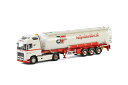 Reijnders BV Volvoボルボ FH4 Globetrotter バルクトレーラー Kipper 3軸トラック 建設機械模型 工事車両 WSI 1/50 ミニチュア