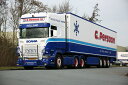 【予約】10-12月以降発売予定G. Persoon Scaniaスカニア R Streamline Topline リーファートレーラー Carrier 3軸トラック 建設機械模型 工事車両 WSI 1/50 ミニチュア