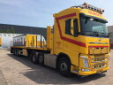 【予約】4-6月以降発売予定Rijksen Transport Volvo FH4 Globetrotter Flatbed Trailer3軸トラック 建設機械模型 工事車両 WSI 1/50 ミニチュア