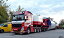 【予約】2018年1-3月以降発売予定Skaks Specialtransport Volvo FH4 Globetrotter Nooteboomノーテブーム Mega Windmill トレーラー (3 + 7軸)トレーラー 建設機械模型 工事車両 WSI 1/50 ミニチュア
