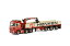 Henken Volvo FH4 Globetrotter ブリックトレーラー3軸トラック 建設機械模型 工事車両 WSI 1/50 ミニチュア