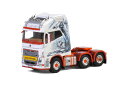 Floro d.o.o Volvo FH4 Globetrotter XLトラクタ 建設機械模型 工事車両 WSI 1/50 ミニチュア