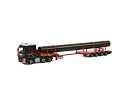 Mammoetマムート MAN TGX XXL Semi Lowloader 4軸トレーラー 建設機械模型 工事車両 WSI 1/50 ミニチュア
