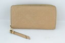 【中古】Louis Vuitton ルイヴィトン SP3194 M69034 アンプラントジッピーウォレット ラウンドジップ長財布 ラウンドファスナー ベージュ 茶 02r4487 中古品
