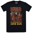 KISS キッス Love Gun Glow Tシャツ