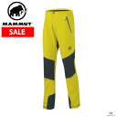 MAMMUT マムート 【50%OFF】 Pordoi Pants AF Men メンズ 1020-08990 パラドイ パンツ■アウトドア キャンプ フェス 登山 派手 オシャレ 黄色