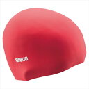 ショッピングスイムキャップ 【ARENA】アリーナ ARN4400-RED シリコンキャップ [レッド][水泳/帽子]年度_14FW【RCP】