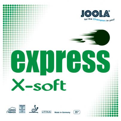 ■卓球ラバー メール便送料無料■【JOOLA】ヨーラ 70151R エクスプレス エックスソフト EXPRESS X-SOFT 【卓球用品】裏ソフトラバー/卓球/ラバ-
