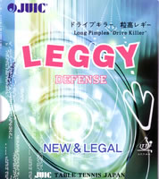 ■卓球ラバー メール便送料無料■【JUIC】ジュウィック 1006D レギー守備用(一枚ラバー) 【卓球用品】粒高ラバー/卓球/ラバ-