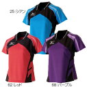 ★即納/あす楽★在庫処分60%OFF/半額以下セール★◆MIZUNO◆ミズノ 82JA4301 ゲームシャツ(ウィメンズ) プラクティスウェアとして練習にも最適ゲームシャツ/卓球ユニフォーム