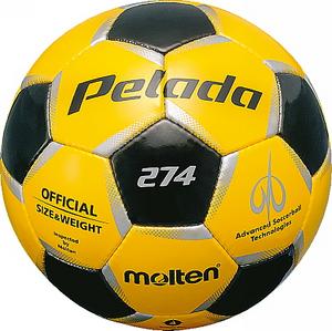 【molten】モルテン PF274Y Pelada ペレーダ274(イエロー/ブラック)4号球 サッカーボール【ポイント3倍 9/3朝10時まで】