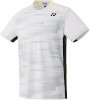 【YONEX】ヨネックス 10301-011 ゲームシャツ フィットスタイル 男女兼用 [ホワイト] [テニス/ケームシャツ] 【RCP】の画像