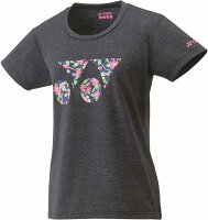 【YONEX】ヨネックス 16365-007 ドライTシャツレディース [ブラック] [テニス/Tシャツ] 【RCP】の画像