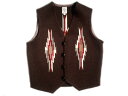 Ortega's(オルテガ) /regular front woven vest/brown【限定色】/size 40
