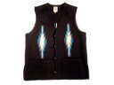 Ortega's(オルテガ) /SQUARE FRONT(スクエアフロント) WOVEN VEST/black【限定色】/size 40