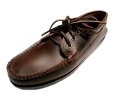 QUODDY TRAIL MOCCASIN（クオディ・トレイルモカシン）/#501 blucher moccasin/brown chrome