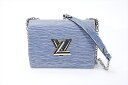 ルイ・ヴィトン LOUIS VUITTON LVツイストMM エピ ブルー ショルダーバッグ ななめ掛け 未使用展示品 送料無料 【トレジャースポット】【中古】