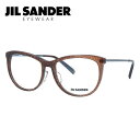 JIL SANDER メガネフレーム おしゃれ老眼鏡 PC眼鏡 スマホめがね 伊達メガネ リーディンググラス 眼精疲労 ジル・サンダー 伊達 眼鏡 J4012-B 54 レギュラーフィット レディース ファッションメガネ