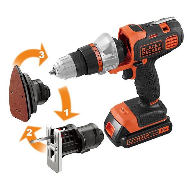 【BLACK＆DECKER】 ブラック＆デッカー　18V マルチツール ベーシック EVO…...:treasuretown:10302637