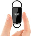 ボイスレコーダー 超小型 Mini ICレコーダー キー ホルダータイプ 16GB 腕時計録音機 液晶付き 自動音声検知 高音質 OTG機能 分割録音 本体でデータ削除可能 ノイズキャンセリング技術 多機能 簡単操作 Windows/Mac対応 PSE認証済み