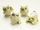 ( オウル 4種 ) フクロウ 4羽セット 梟 置物 ミニ 画プレゼント